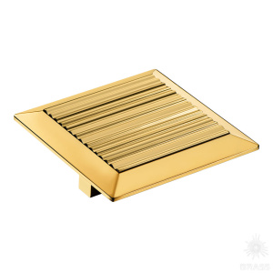 9032 0016 GL Ручка кнопка, глянцевое золото 16 мм