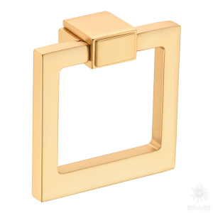 BU 014.50.22 Ручка кольцо, матовое золото