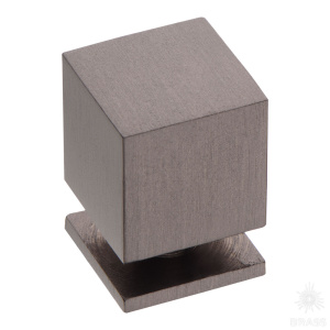 1954 0018 BBN Ручка кнопка, чёрный матовый никель