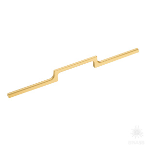 1112 320PC35 Ручка скоба, матовое золото 320 мм