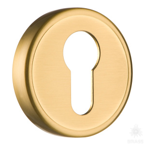 RO14Y GLB ROSET Накладка с цилиндрическим отверстием для ключа, матовое золото