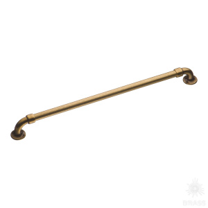 BU 010.320.12 Ручка скоба, античная бронза 320 мм