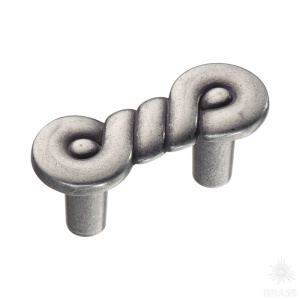 325032MP14 Ручка скоба современная классика, старое серебро 32 мм