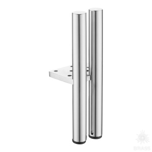 KAX-0807-0100-A01 Опора мебельная, глянцевый хром