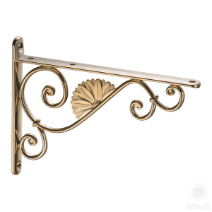 BAROCCO-B ORO/ANT Полкодержатель (1 шт.), античное золото, 195 мм