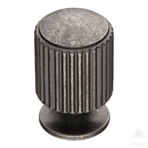 1464 0020 OSM Ручка кнопка, старое серебро 