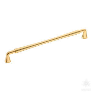 543-224-Matt Gold Ручка скоба, сатинированное золото 224 мм