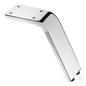 KAX-0751-0120-A01 Опора мебельная, глянцевый хром