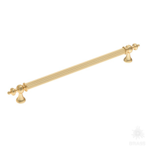 1670-61-224-053 Ручка рейлинг, матовое золото 224 мм