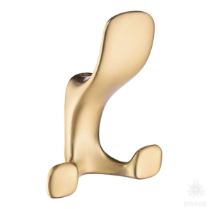 2010 0080 BB Крючок мебельный, матовое золото