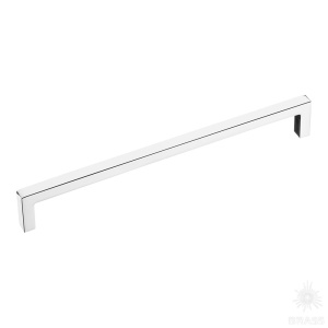 7938 0224 CR Ручка скоба, глянцевый хром 224 мм