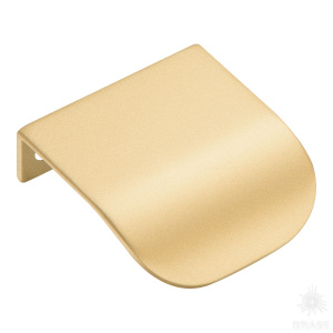 NO 100.32.17 Ручка накладная, брашированное золото 32 мм