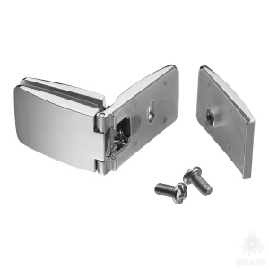 15.06.270-0 Петля "SEE ME" для стекла, цамак, цвет хром