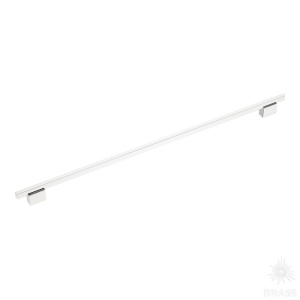 2552-080-480 Ручка рейлинг, глянцевый никель 480 мм
