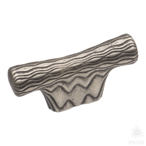 363016MP14 Ручка кнопка, старое серебро 16 мм