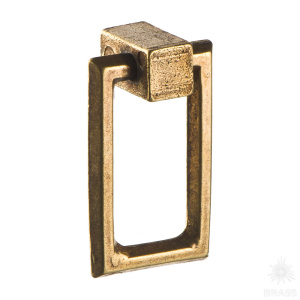 4599-22 Ручка кольцо классика, старая бронза