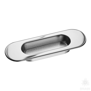 3922-400 Ручка врезная, глянцевый хром