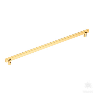 2557-003-320 Ручка скоба, глянцевое золото 320 мм