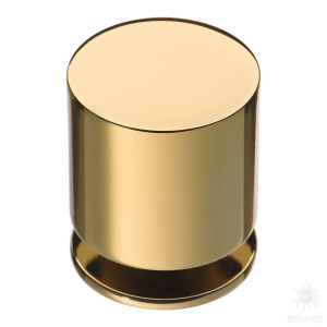 1956 0026 GL Ручка кнопка, глянцевое золото