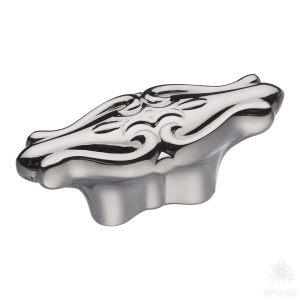 353016MP02 Ручка кнопка, глянцевый хром 16 мм