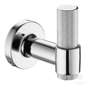 1035 001 CR Крючок мебельный, глянцевый хром