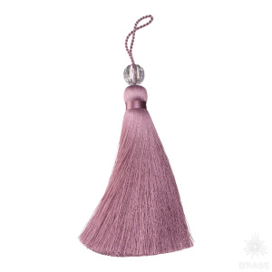 9345 Декоративная кисть цвет C226 (Орхидея), отделка C226, бусина диско