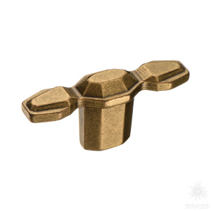15.379.60.12 Ручка кнопка, античная бронза