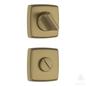 RO13W6 GB ROSET Накладка с поворотной кнопкой, матовая латунь