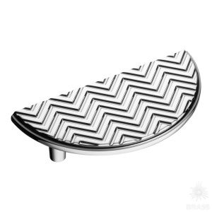 1198 064MP02 Ручка скоба, глянцевый хром 64 мм