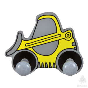 948A3 Вешалка деревянная, бульдозер