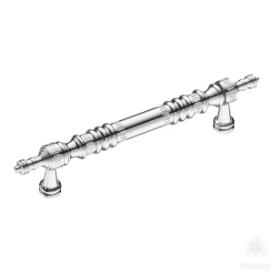 25149-005-13-128 Ручка скоба, глянцевый хром 128 мм